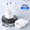 USAMS ŁADOWARKA SIECIOWA 1xUSB-C T36 MINI DO IPHONE 20W PD DO LIGHTNING