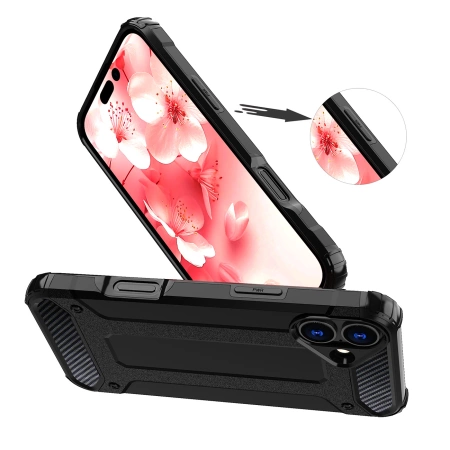 HURTEL ETUI HYBRID ARMOR PANCERNE DO IPHONE 16 PLUS PEWNA