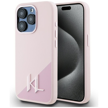 KARL LAGERFELD ETUI SILICONE SHADOW DO IPHONE 15 PRO MAX DO MAGSAFE