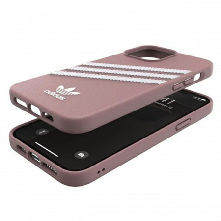 Etui Adidas OR Moulded Case PU na iPhone 13 Pro Max - różowe 47809