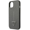 Guess GUHCP14MPSATLG iPhone 14 Plus 6,7" srebrny/silver hardcase SaffianoTriangle Logo