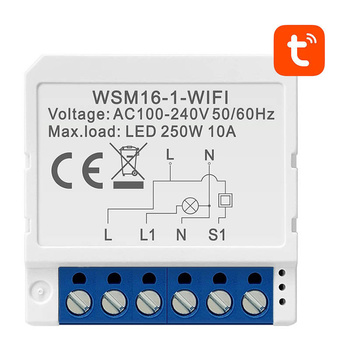 AVATTO PRZEŁĄCZNIK WIFI DO TUYA STEROWANIE ZDALNE Z APLIKACJĄ DO SMART HOME