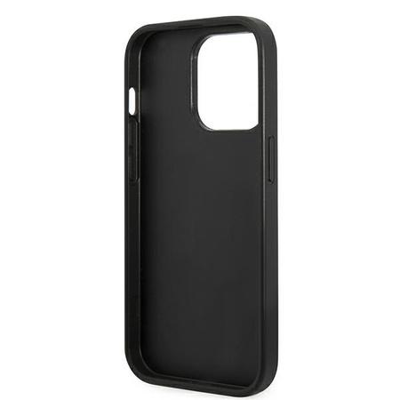 GUESS ETUI HARD CASE DO IPHONE 14 PRO 6,1 GLITTER Z DODATKOWĄ OCHRONĄ