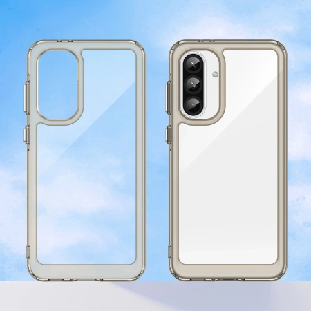 HURTEL ETUI CASE DO SAMSUNG GALAXY A26 Z ELASTYCZNĄ RAMKĄ PÓŁPRZEZROCZYSTE