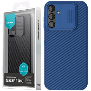 Etui z osłoną na aparat Nillkin CamShield Case do Samsung Galaxy A15 5G - niebieski