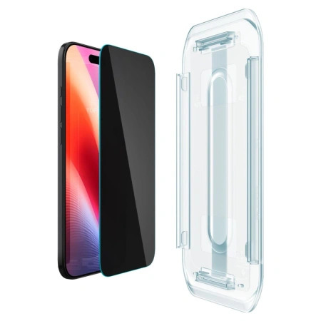 SPIGEN SZKŁO PRYWATYZUJĄCE GLAS.TR EZ FIT 2-PACK DO IPHONE 17 AIR OCHRONA
