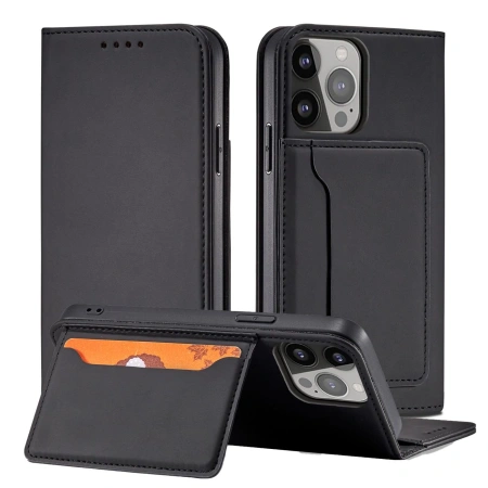 HURTEL MAGNET CARD CASE ETUI DO IPHONE 13 MINI POKROWIEC PORTFEL NA KARTY