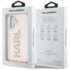 KARL LAGERFELD ETUI IML RHINESTONES LOGO DO IPHONE 16 Z EFEKTOWNYM DESIGNEM