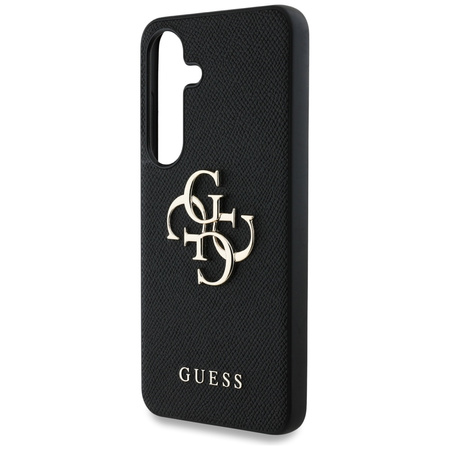 GUESS POKROWIEC TPU DO SAMSUNG GALAXY S25 GRAINED BIG LOGO 4G SMALL CLASSIC