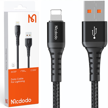 MCDODO ŁADOWARKA KABEL USB LIGHTNING SZYBKIEGO ŁADOWANIA DO IPHONE 13 14 3M