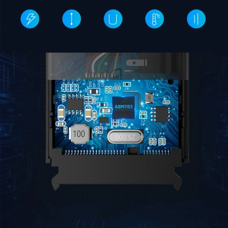 UGREEN ADAPTER SATA DO DYSKU 2.5'' 3.5'' USB-A 5GB/S Z WYSOKĄ PRĘDKOŚCIĄ