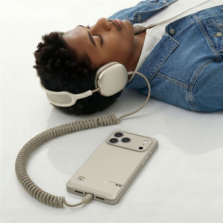 Spigen Classic LS MagSafe, stone - iPhone 17 Pro