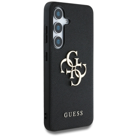 GUESS POKROWIEC TPU DO SAMSUNG GALAXY S25 GRAINED BIG LOGO 4G SMALL CLASSIC