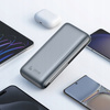 MCDODO POWERBANK Z WYŚWIETLACZEM 20000MAH 65W 3 X USB USB-C + KABEL USB-C CZARNY