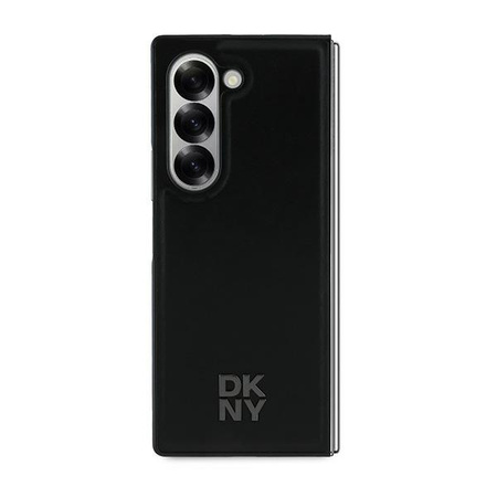 DKNY CASE HARDCASE LEATHER DO SAMSUNG Z FOLD 6 F956 DO MAGSAFE Z LOGO