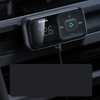 Baseus S-16 Transmiter FM Bluetooth 5.0 2x USB ładowarka samochodowa AUX MP3 TF micro SD 3,1 A czarny (CCTM-E01)
