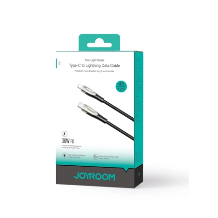 Kabel Joyroom Pioneer Series SA31-CL3 USB-C / Lightning 30W 1.2m - czarny