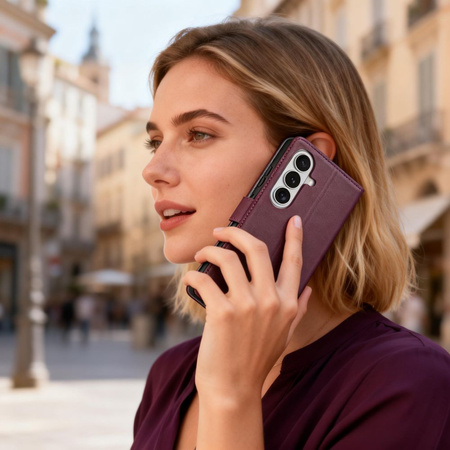 TECH-PROTECT WALLET GALAXY A57 5G MULBERRY
