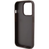 Etui Guess Leather 4G Triangle Strass do iPhone 15 Pro Max - brązowe