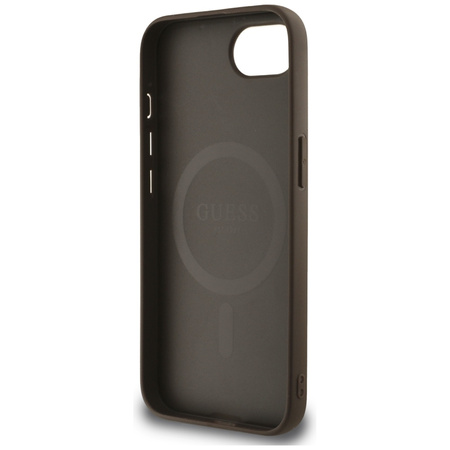 GUESS ETUI 4G FLOWERS PRINT DO MAGSAFE DO IPHONE 16E KOMPATYBILNE Z IPHONE