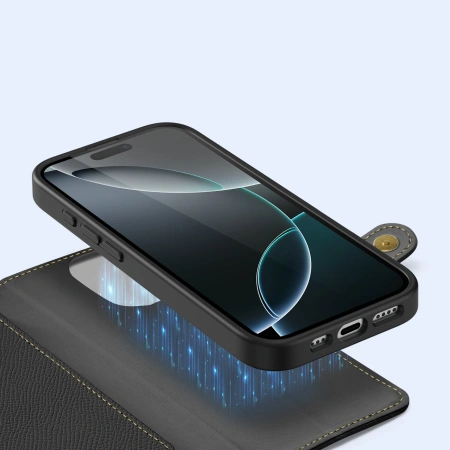 DUX DUCIS ETUI SKÓRZANE LAWA DO IPHONE 16 PRO PRESTIŻ I OCHRONA NA CO DZIEŃ