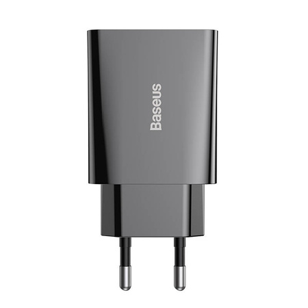 BASEUS ŁADOWARKA SIECIOWA USB-C DO IPHONE IPAD PD 20W 3A SZYBKIE ŁADOWANIE