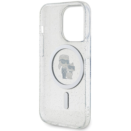 KARL LAGERFELD ETUI HARDCASE KARL&CHOUPETTE DO IPHONE 15 PRO 6.1 DO MAGSAFE