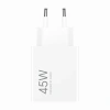 XIAOMI ŁADOWARKA SIECIOWA MDY-17-EF 45W USB-A DO TELEFONÓW 1 PORT SZYBKIE