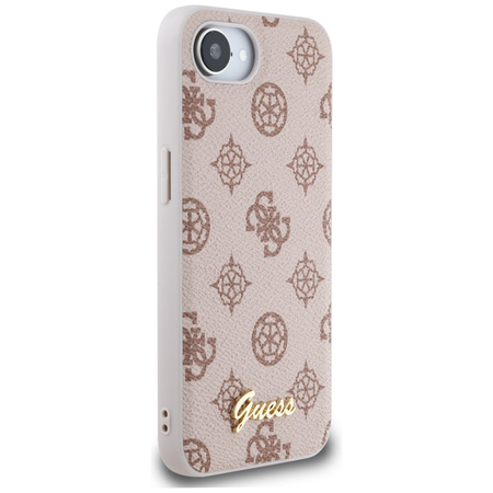 GUESS POKROWIEC PEONY SCRIPT LOGO DO MAGSAFE IPHONE 16E TPU POKROWIEC