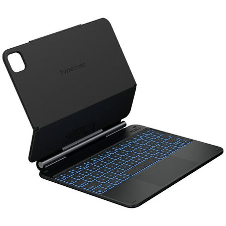 Etui Typecase Edge z klawiaturą do iPad Air 11" 2024/2025 czarny