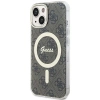 GUESS ETUI CASE IML 4G DO IPHONE 15 MAGSAFE BRĄZOWE Z FUNKCJĄ