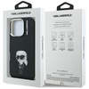 Etui Karl Lagerfeld IML Aquarelle Karl   & Logo MagSafe do iPhone 16 Pro czarny