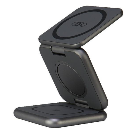 Audi składana ład. indukcyjna 3w1szary/grey Big Logo AU-MWC3IN1-GT/D1-GY