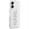 KARL LAGERFELD ETUI IML RHINESTONES LOGO DO IPHONE 16 PRZEZROCZYSTE DESIGN