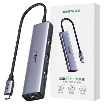 UGREEN HUB 4x USB 3.2 GEN 1 DO KOMPUTERA USB TYP C SZYBKA TRANSMISJA DANYCH