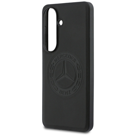 Etui Mercedes Vintage Logo MagSafe do Samsung Galaxy S26 czarny