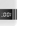 Dudao powerbank 20000 mAh 2x USB / USB Typ C / micro USB 2 A z ekranem LED biały (K9Pro-05)