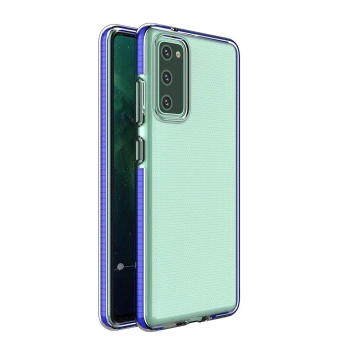 HURTEL SPRING CASE POKROWIEC DO SAMSUNG GALAXY S21 ULTRA 5G PANCERNY ŻELOWY