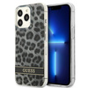 Guess GUHCP13LHSLEOK iPhone 13 Pro / 13 6,1" szary/grey hardcase Leopard