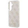 Etui Guess 4G Script MagSafe do Samsung Galaxy S26 różowy