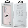 KARL LAGERFELD ETUI SILICONE DOUBLE HEADS AND CIRCLE DO MAGSAFE DO SAMSUNG