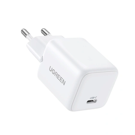 UGREEN ŁADOWARKA 30W GAŃ DO TELEFONÓW USB-C Z KABLEM 1M I ŁADOWANIE