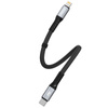 Dudao L10P kabel USB Typ C - Lightning PD20W 0.23m czarny (L10P)