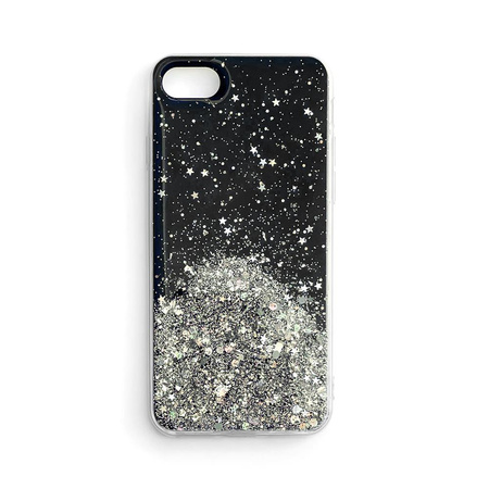 Wozinsky Star GlitteWozinsky Star Glitter błyszczące etui pokrowiec z brokatem iPhone 12 Pro Max czarny