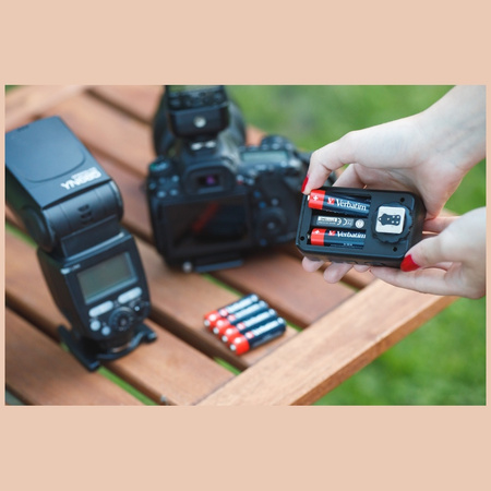 VERBATIM BATERIA AA LR6 DO PILOTÓW LATARKI ZABAWKI ELEKTRONIKA 24