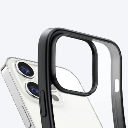 UGREEN KICKSTAND ETUI DO IPHONE 14 PRO Z ŻELOWĄ RAMKĄ I SZTYWNĄ KONSTRUKCJĄ