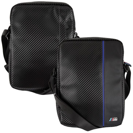 Torba BMW BMTB8CAPNBK Tablet 8" czarny/black Carbon / Blue Stripe