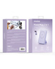 INNOSTYLE POWERMAG 2W1 SZYBKI POWERBANK INDUKCYJNY DO MAGSAFE 10000MAH STOJAK FIOLETOWY