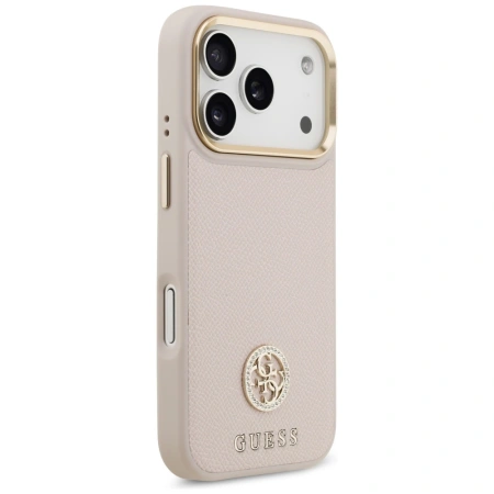 GUESS ETUI GRINED STRASS LOGO DO IPHONE 17 PRO MAGSAFE ELEGANCKIE