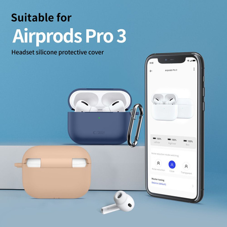 TECH-PROTECT SILICONE HOOK APPLE AIRPODS PRO 3 BABY BLUE